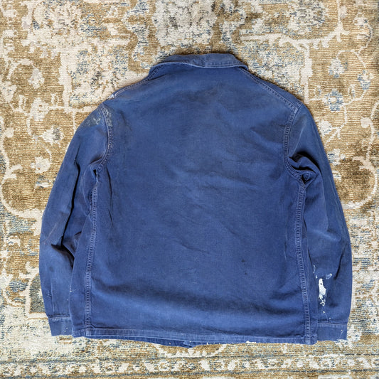 French paint splattered chore jacket