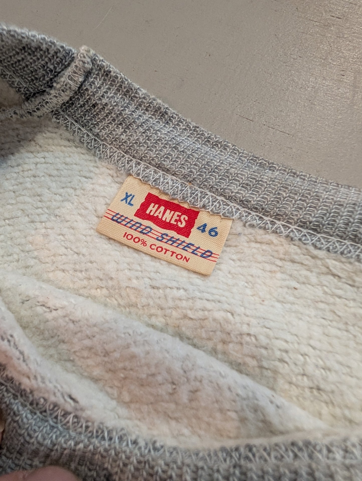 1950s Hanes windshield sweatshirt XL