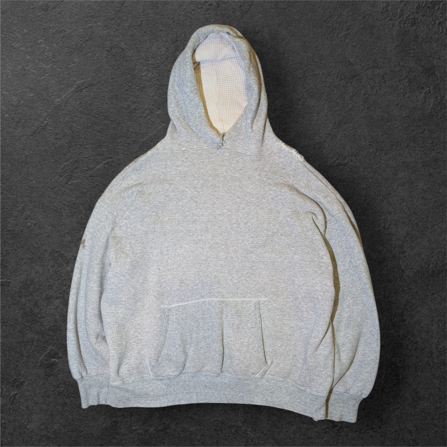 1950s thermal lined hoodie