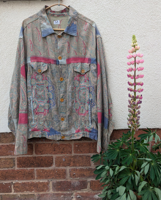 CP company 1980s paisley jacket