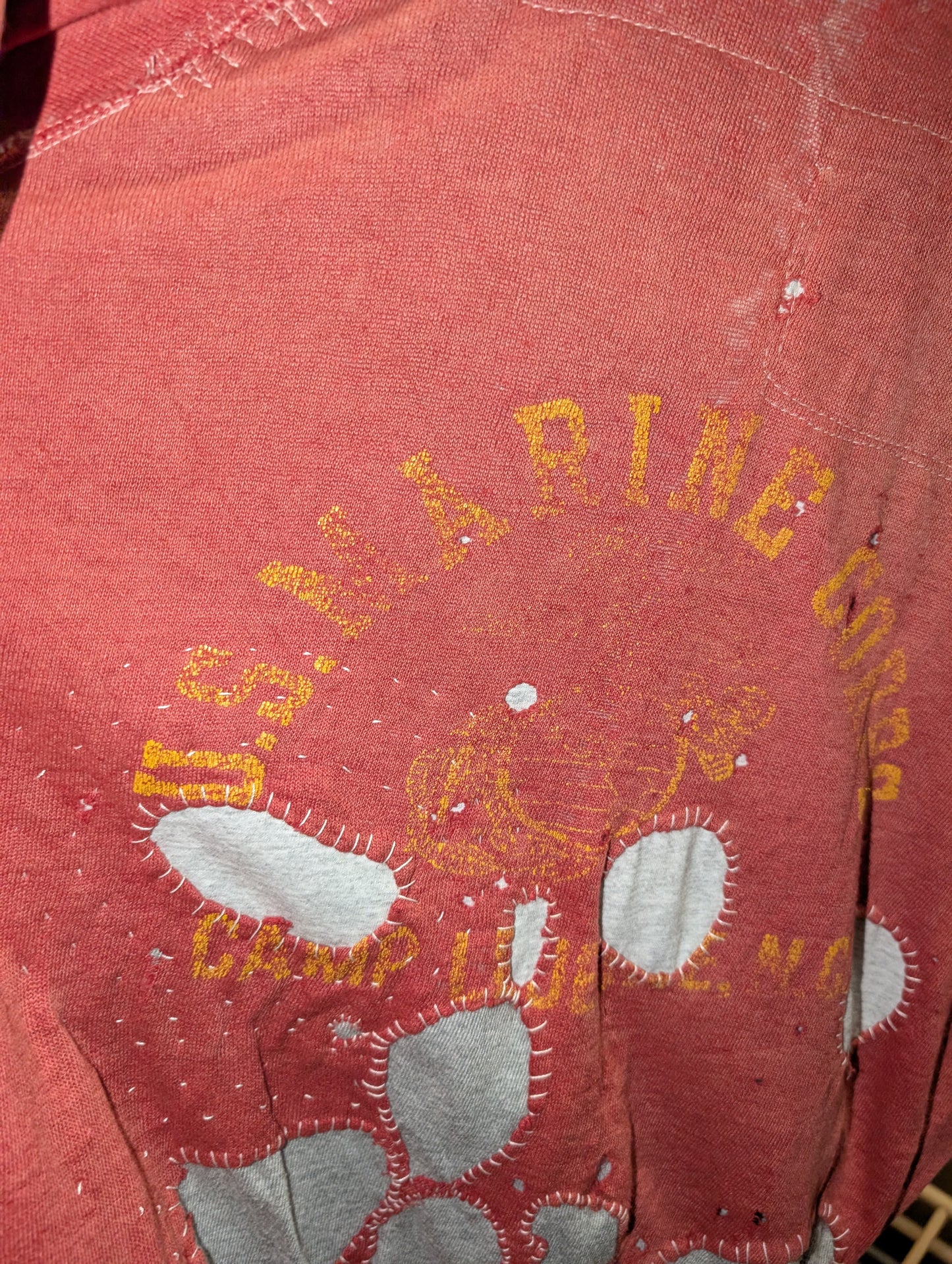 1950s US Marine corps repaired sweatshirt - Large